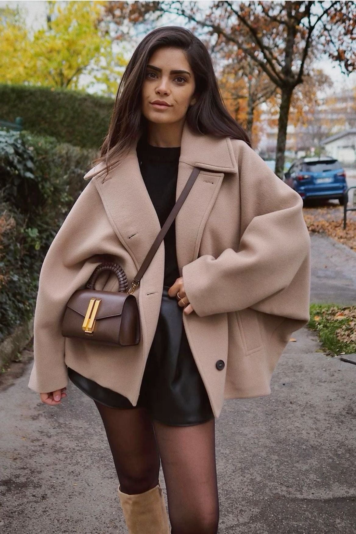 The Lovie Oversized wool coat