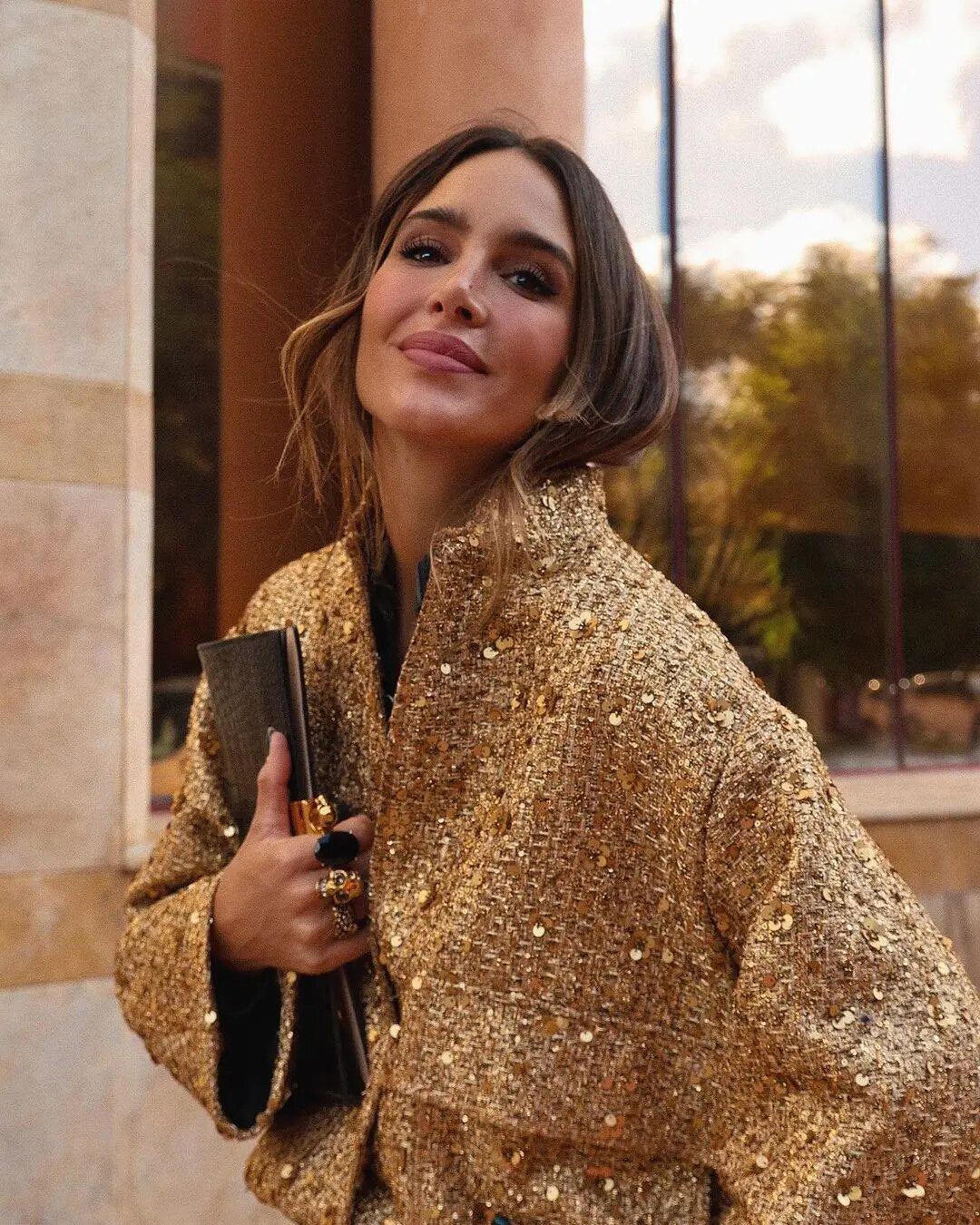 The Jane Golden Sequin Jacket