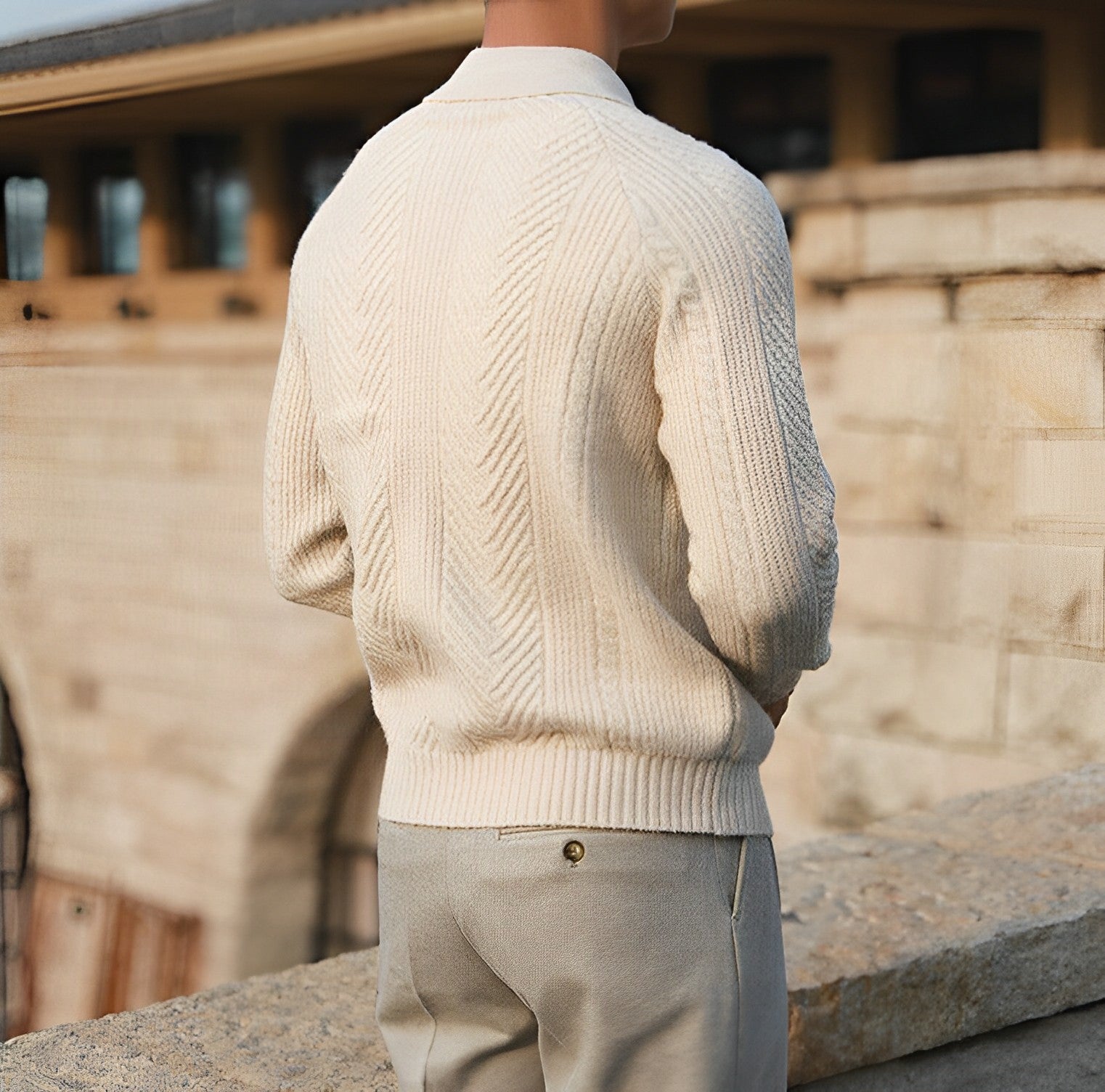 The Gianluca Knitted Polo